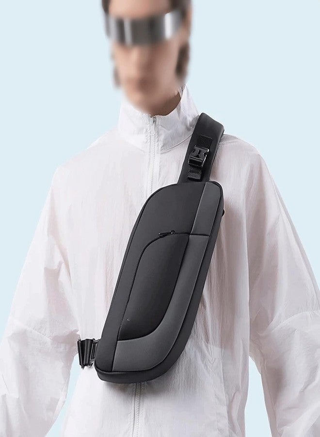 HOMENITY® -Small Sling Bag Lightweight Crossbody Bag with Fashionable Waist Belt Bag and Hiking Running Walking Bag Waterproof Designer Fanny Pack for Cycling, Walking, Hiking & Sports - Image 3