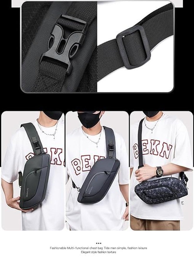 HOMENITY® -Small Sling Bag Lightweight Crossbody Bag with Fashionable Waist Belt Bag and Hiking Running Walking Bag Waterproof Designer Fanny Pack for Cycling, Walking, Hiking & Sports - Image 4