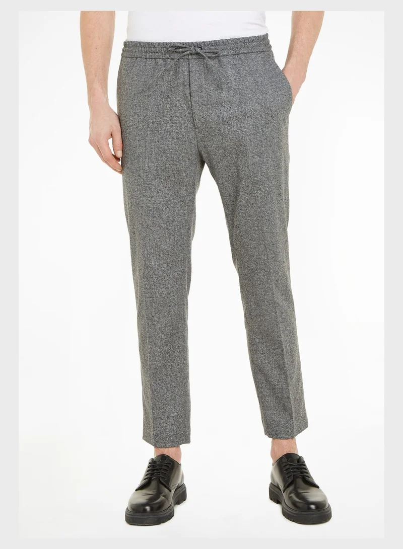 CALVIN KLEIN Essential Flannel Tapered Pants