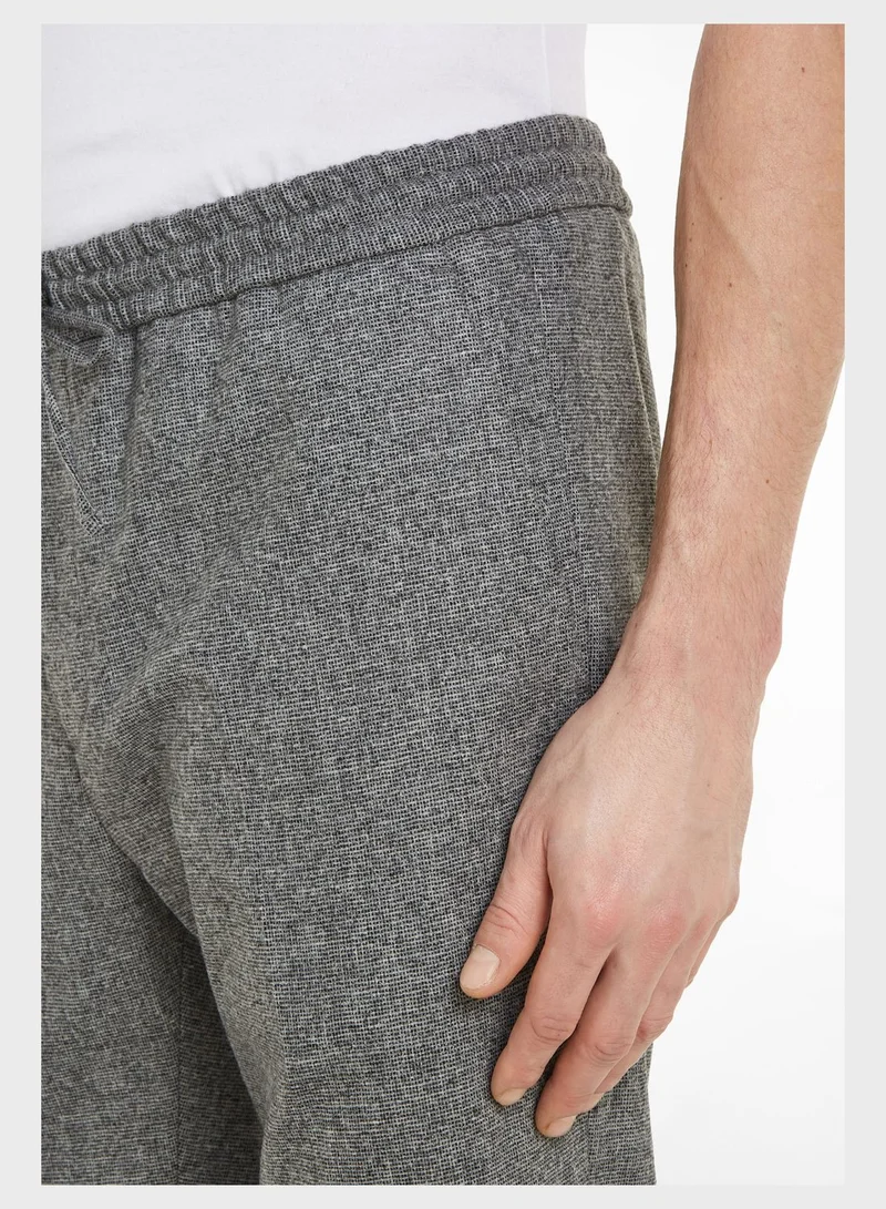 CALVIN KLEIN Essential Flannel Tapered Pants