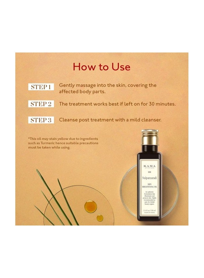 Kama Ayurveda Nalpamaradi Thailam 100Ml - Image 5