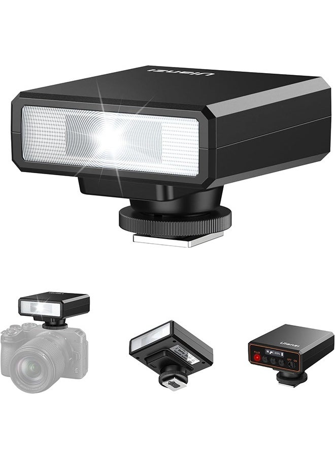 Ulanzi Ulanzi F12 Mini Camera Flash Speedlite 5600K Standard Hot Shoe Mount for Sony Canon Nikon Panasonic Olympus Pentax DSLR Camera  - Image 1