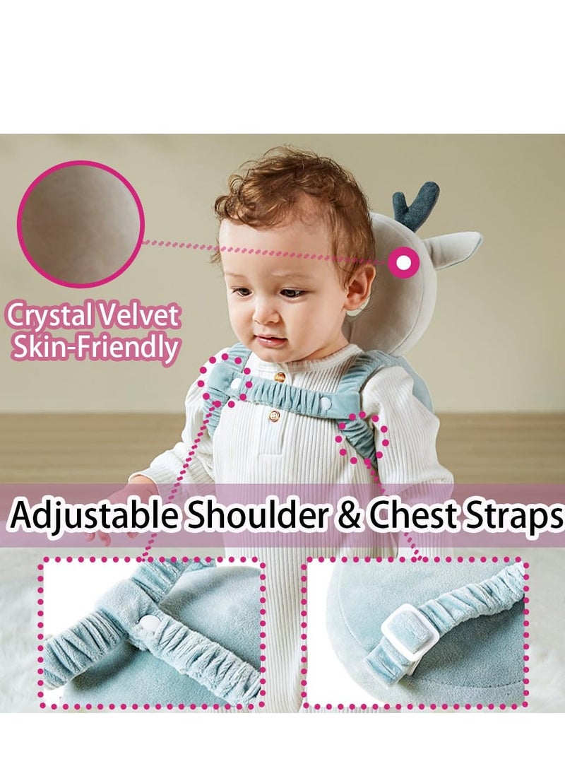 Baby Head Protector Backpack Pillow for Falling Crawling and Walking Toddler Essentials Infant Toys Helmets Baby Lover Gifts for 0.5-3 Years 6-12 months - Image 5