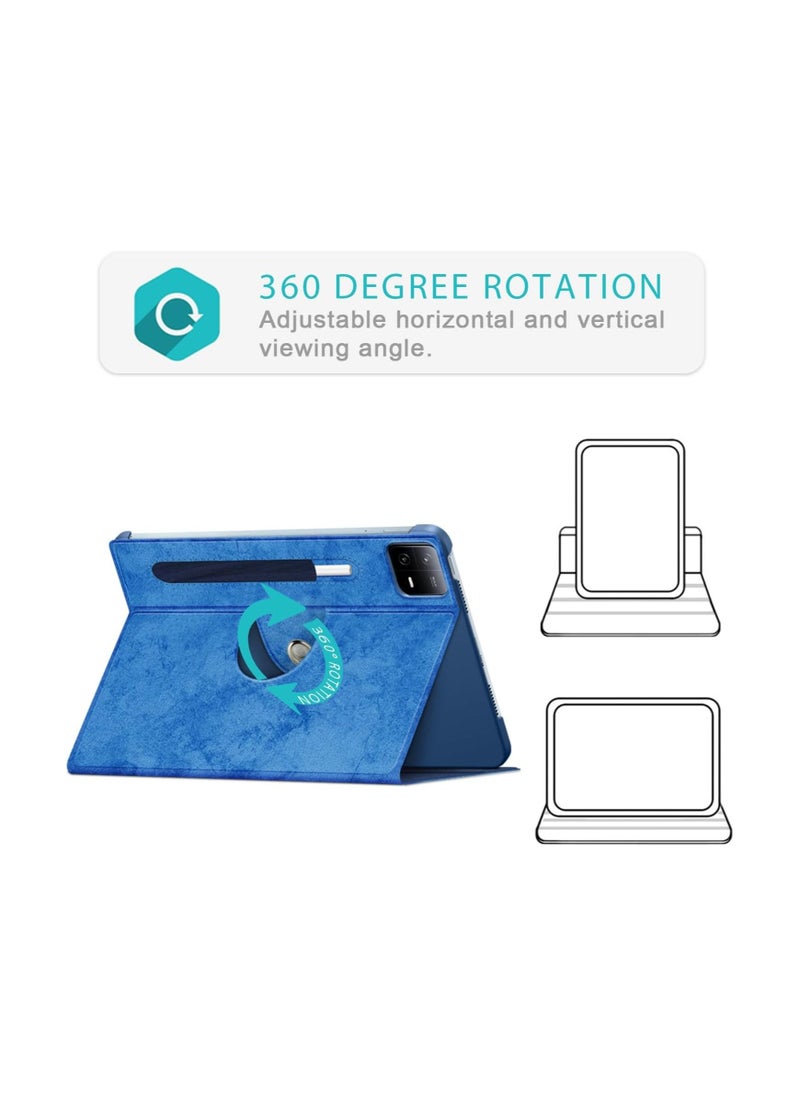 Generic - Case Compatible with Xiaomi Pad 6 Tablet 11.0 inch Released 2023 Multi-Angle Stand Cover for Mi Pad 6 Pro Tablet 360° Adjustable Swivel - Image 1