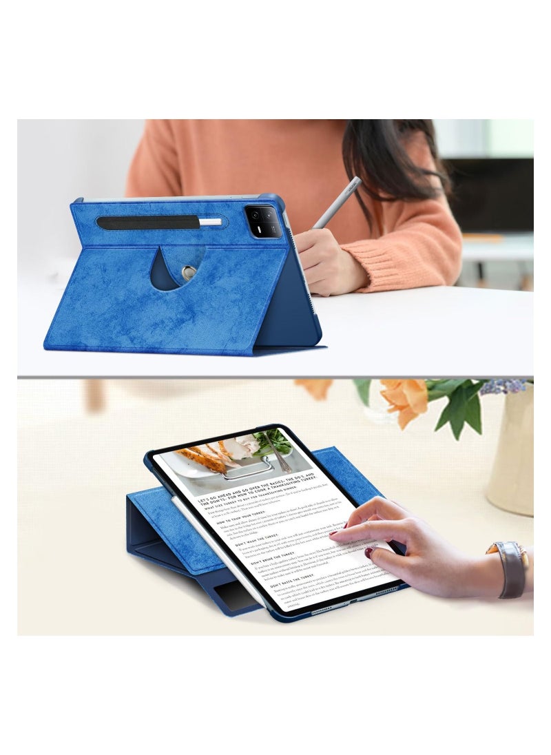 Generic - Case Compatible with Xiaomi Pad 6 Tablet 11.0 inch Released 2023 Multi-Angle Stand Cover for Mi Pad 6 Pro Tablet 360° Adjustable Swivel - Image 1