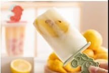 HASIZITY 6 Grid kulfi ice Tray Reusable Ice Pop Makers Homemade Popsicle Frozen Ice Cream Moulds Tray Kulfi Candy Ice Lolly Mold for Children Adult Kulfi Maker Set Multi Color