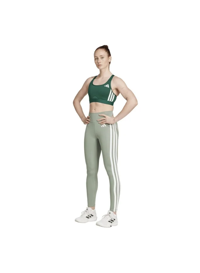 Adidas powerreact train medium support 3-stripes women bra