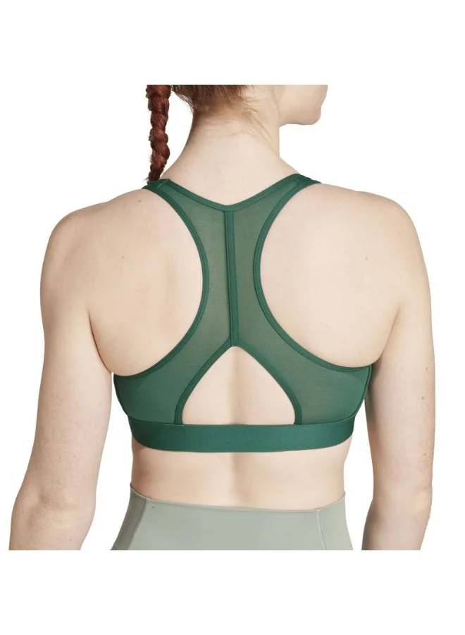 Adidas adidas PWRCT MS 3S BRA Green Training BRA for Women - 2XSB