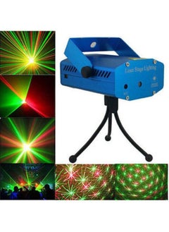 Mini Holographic Laser Star Projector Stage Multi Pattern Lighting Music and Auto-Mode