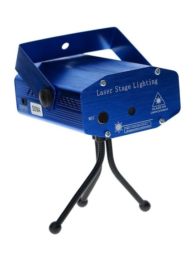 Generic - Mini Holographic Laser Star Projector Stage Multi Pattern Lighting Music and Auto-Mode - Image 1