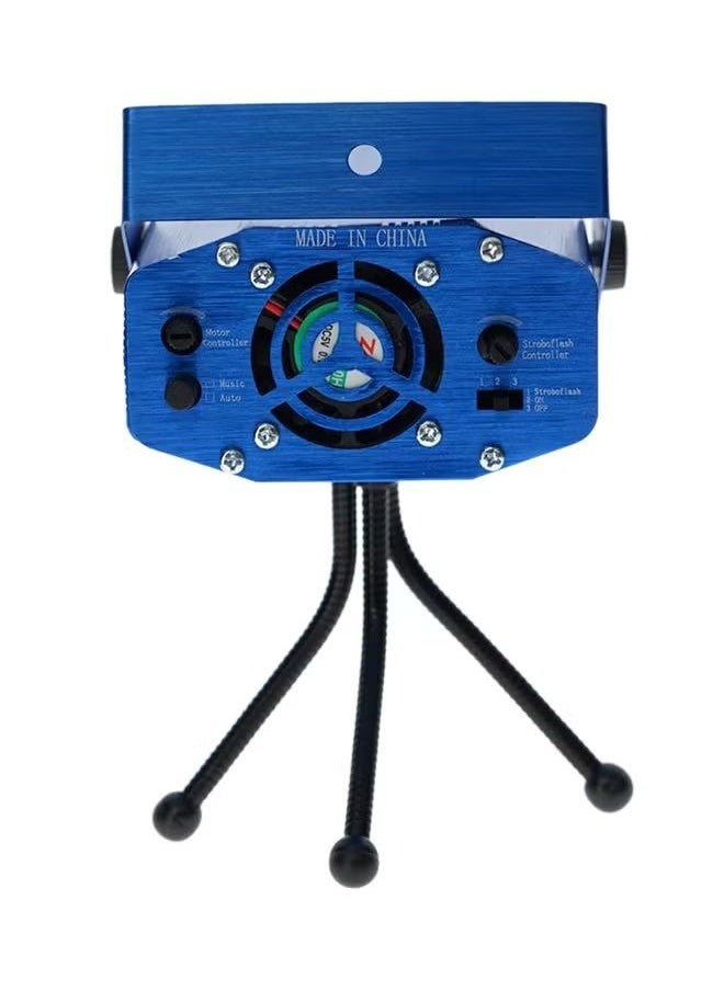 Generic - Mini Holographic Laser Star Projector Stage Multi Pattern Lighting Music and Auto-Mode - Image 1