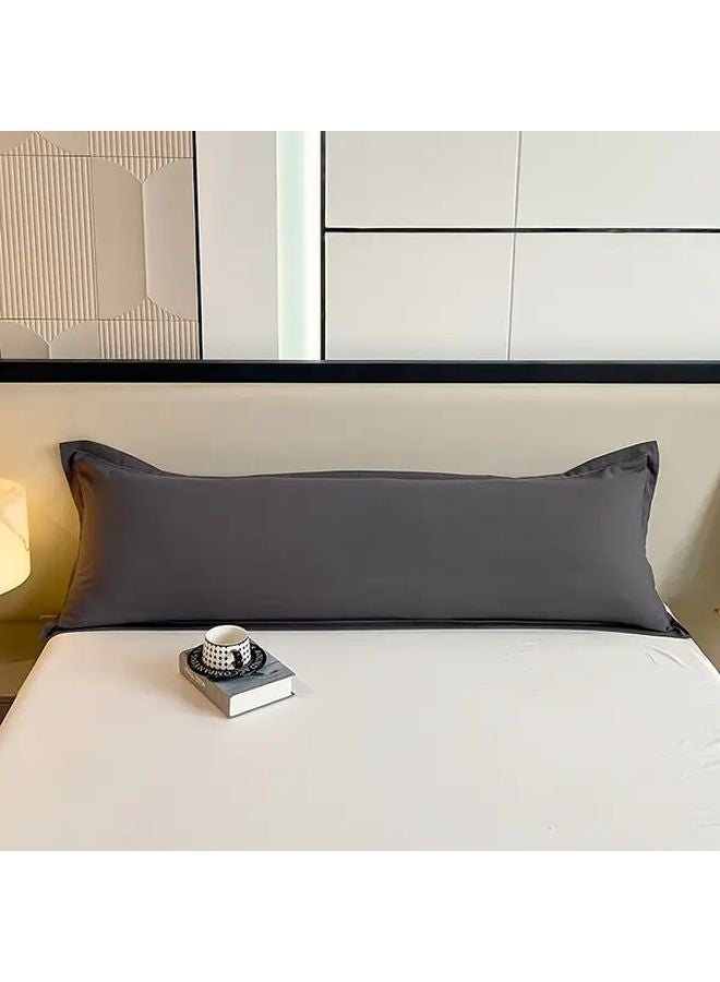 Dark Gray Body Pillowcase 18 9x59 06 Inches Ultra Soft Breathable All Season - Image 3