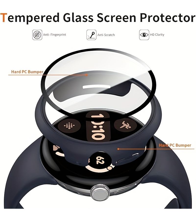 For Google Pixel Watch 3 Case Blue Purple 41mm - Image 4