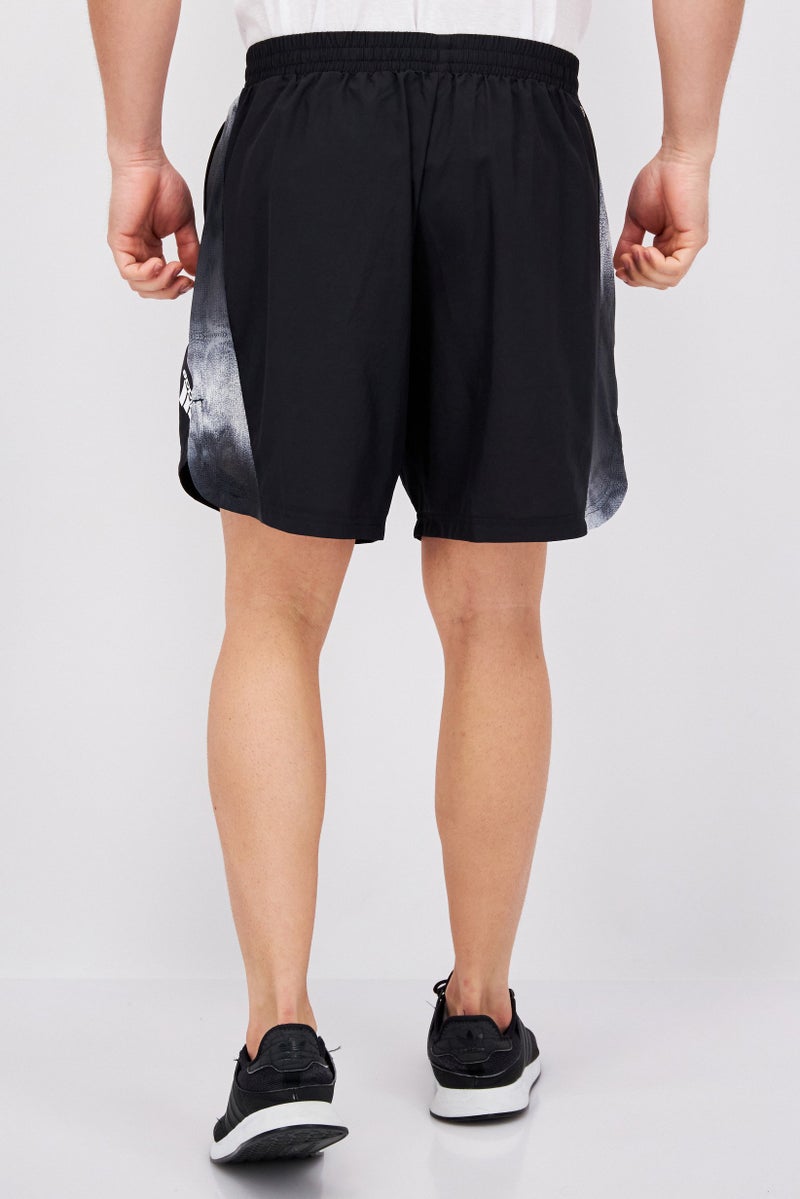 Adidas Men Sportswear Fit 7 Inseam Training Shorts, Black/Grey - Image 2