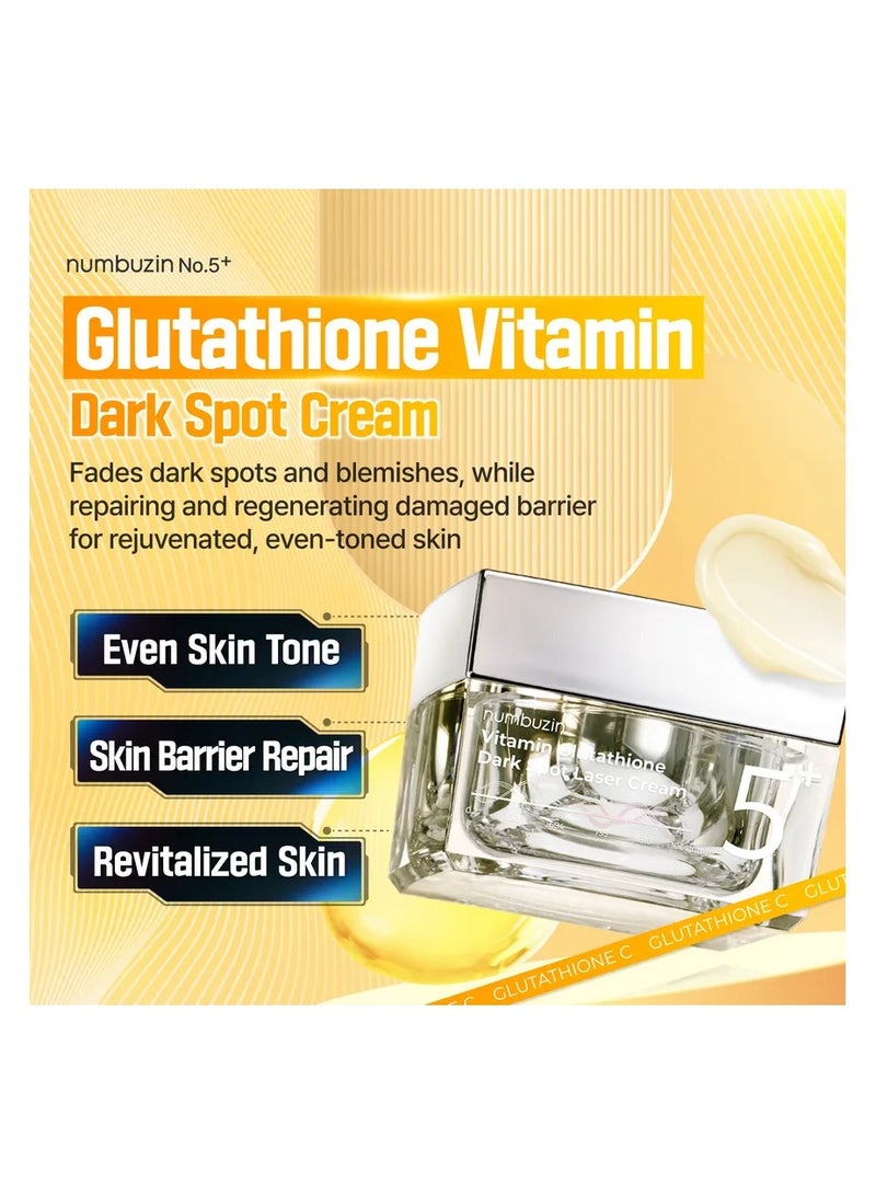 numbuzin Numbuzin No.5+ Vitamin Glutathione Dark Spot Laser 50ml  - Image 3