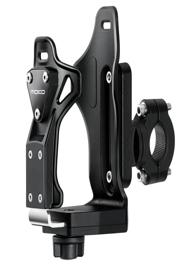 MoKo Bike Water Bottle Holder, Adjustable Bike Water Bottle Cage for 1.9-3.6" Diameter Bottle, for Handlebar & Frame, Motorcycle Cup Holder with Screw Tool, for Bicycle/Stroller/Scooter/Wheelchair/ATV - Image 1