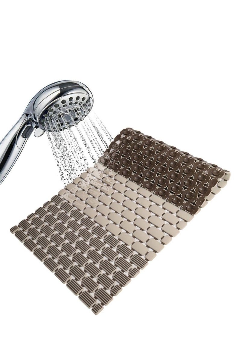 Non-Slip Rubber Bath Mat – Strong Suction Cup & Drain Holes – Ideal for Bathroom, Shower, Toilet - Image 5