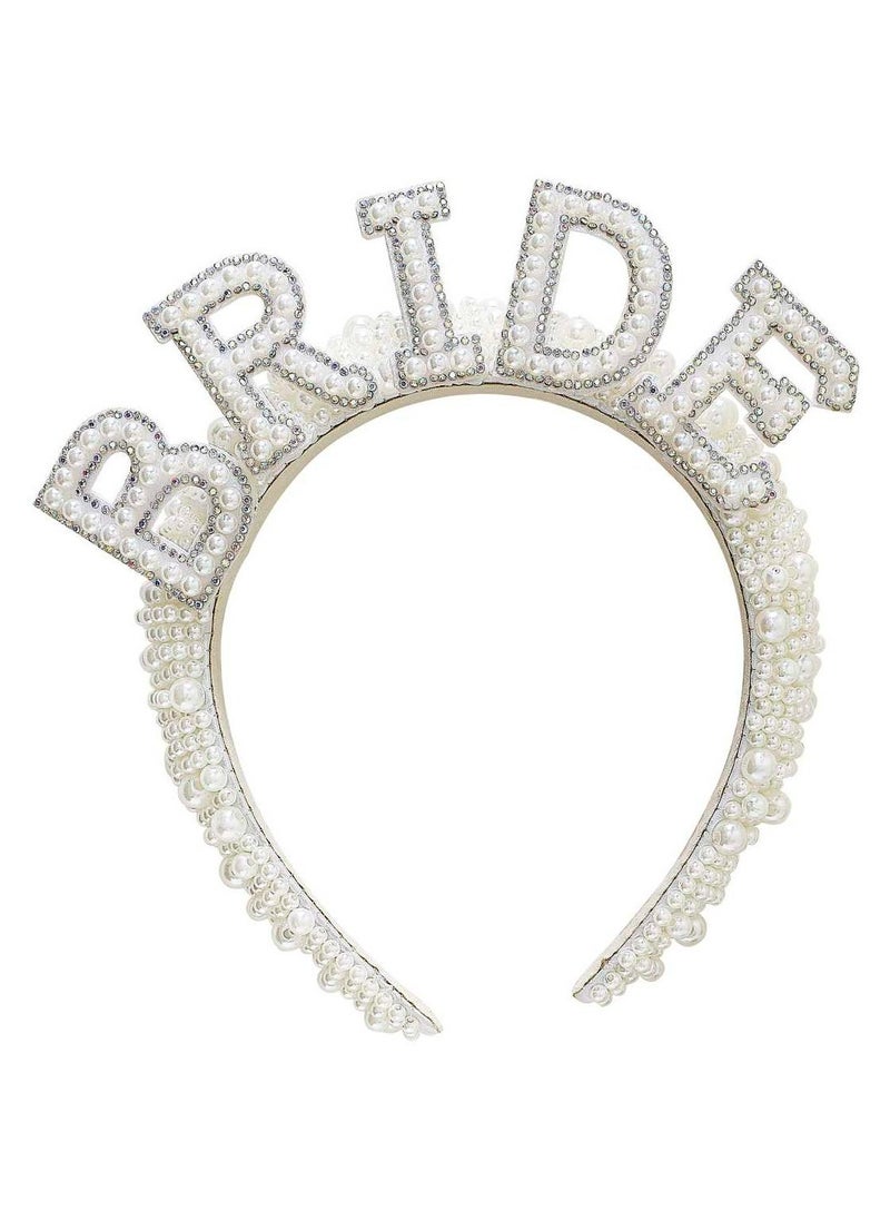 Ginger Ray Bride Pearl Headband - Image 3