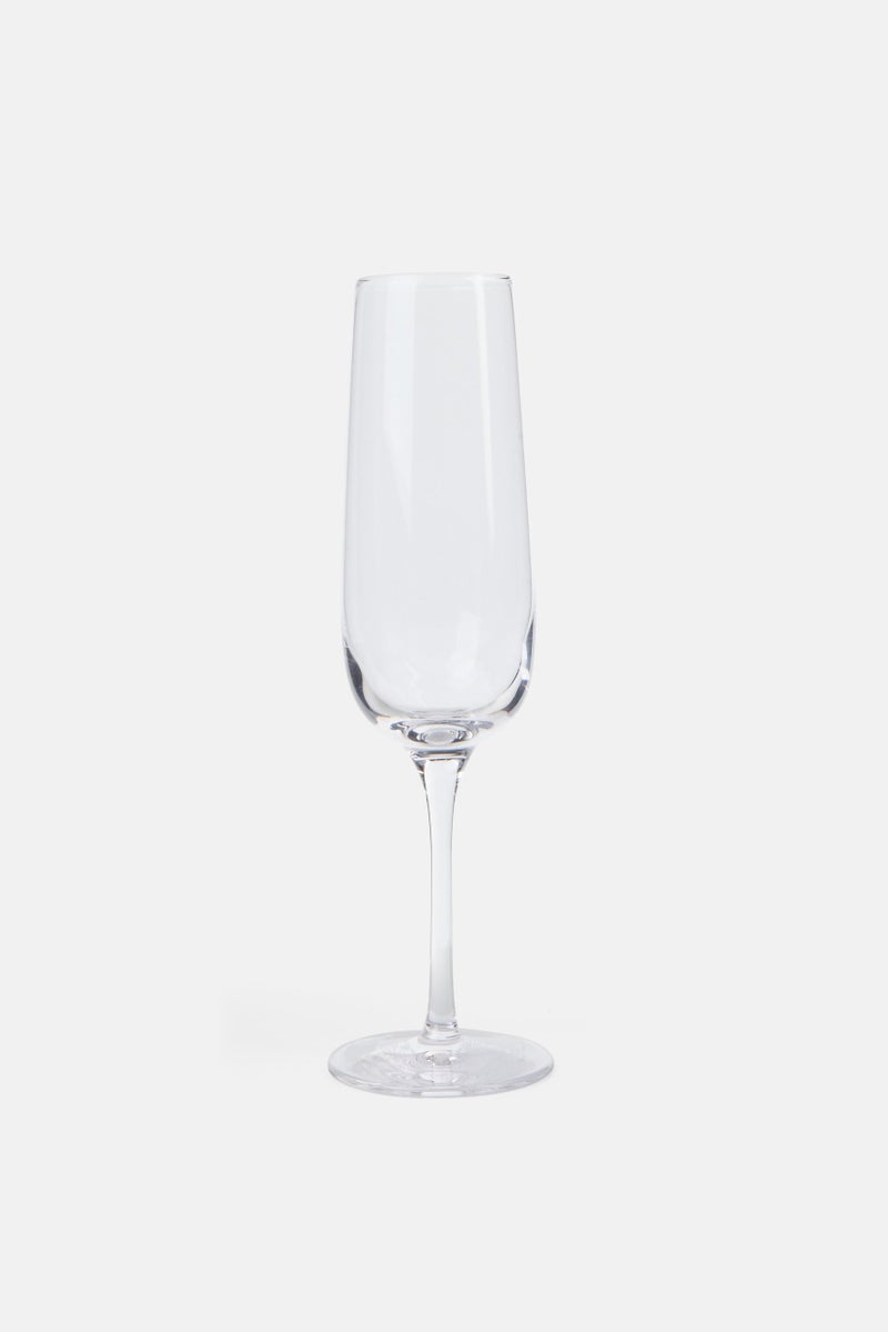 Muy Mucho Champagne Glass 220ml, Transparent  - Image 1