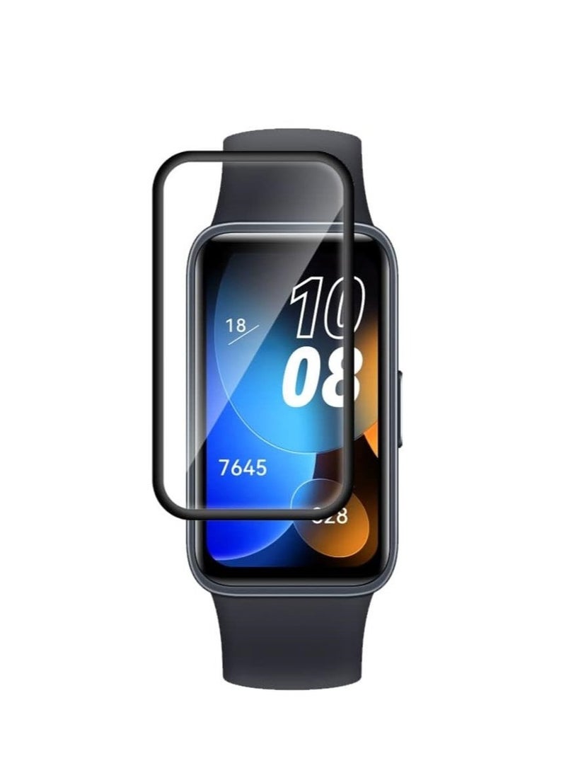 Huawei / Honor Band 8 Screen Protector Film Not Glass - BLACK - Image 1