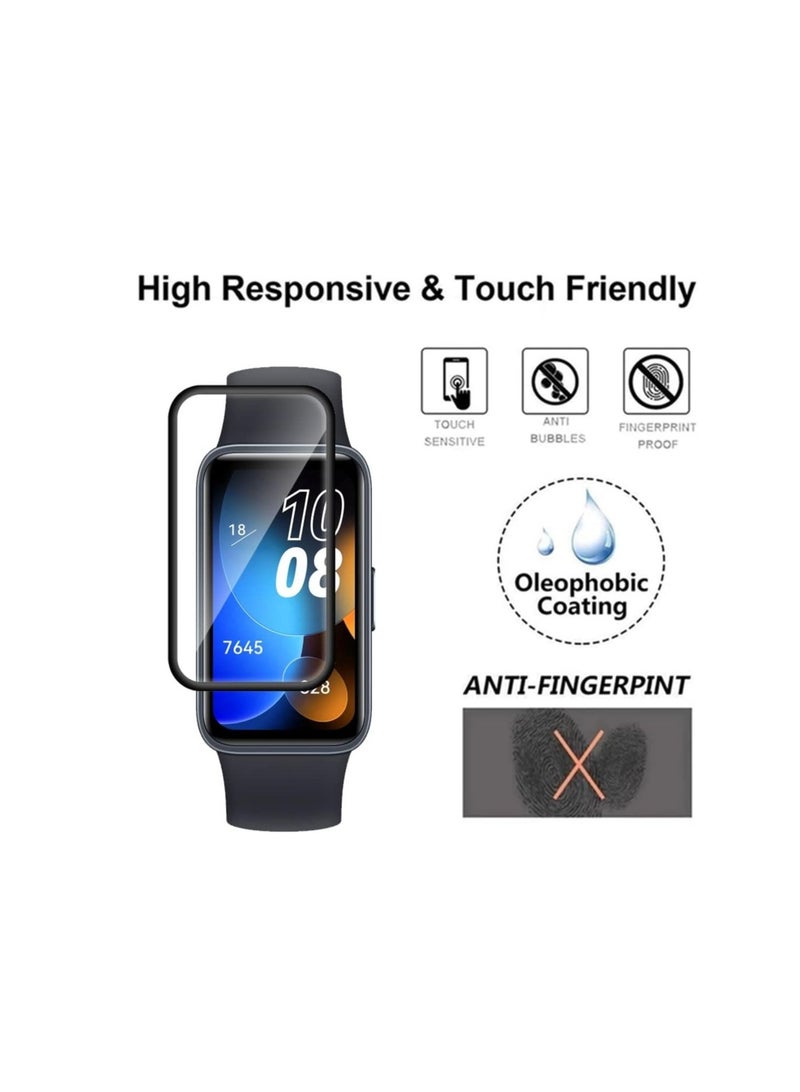 Huawei / Honor Band 8 Screen Protector Film Not Glass - BLACK - Image 2