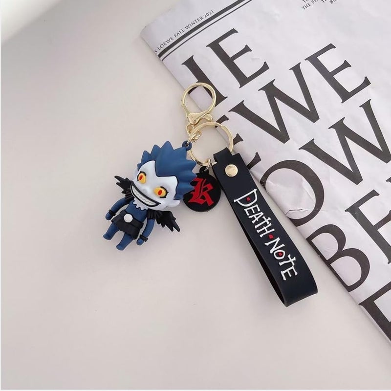 FowWelt Cartoon Characters Keychain for Girls Boys, Cute Silicon Keychains Accessories Keyring Key Purse Backpack Car Charms for Kids Gifts - Image 2