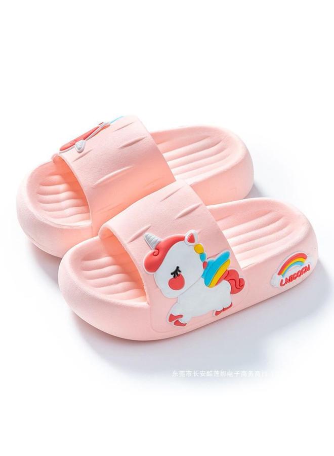 SHAKA Children'S Slippers Slippers Summer Girls Indoor Home Soft Bottom Cute Unicorn Baby Little Girl Sandals - Image 5