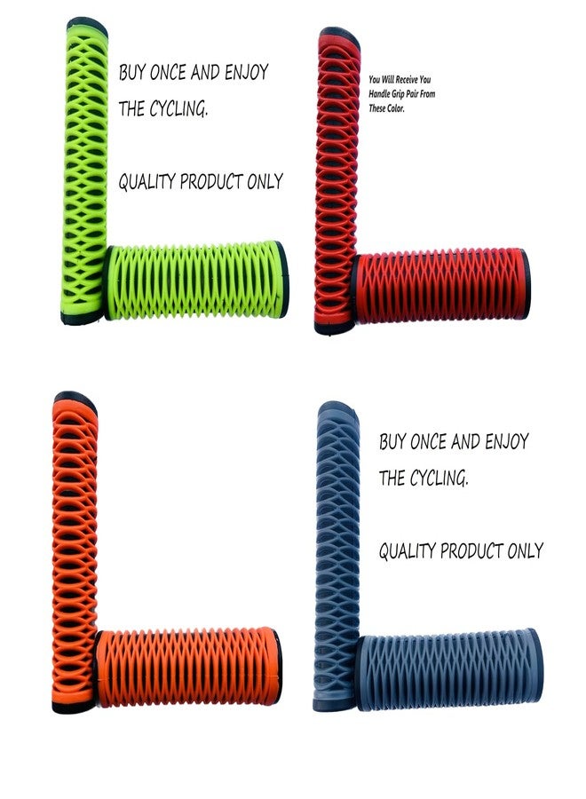 Ilsha® Handle Grip 12cm Length Soft Rubber Non Toxic Anti-Slip MTB/City Standard Size Cycle Handle Grip. - Image 4