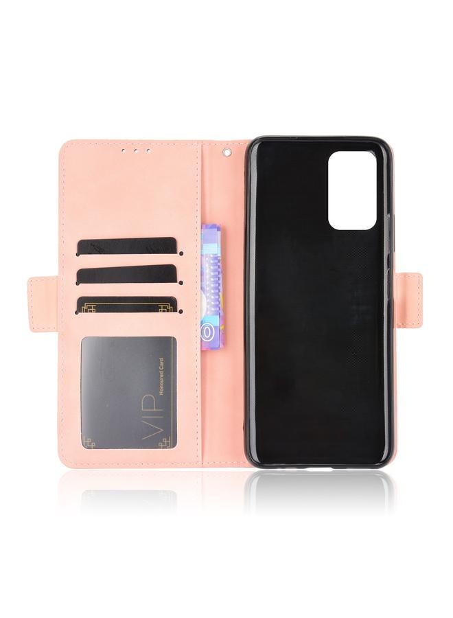 زبون جراب لهاتف Infinix Note 8 / X692 بتصميم محفظة من الجلد بنمط جلد العجل مع فتحات بطاقات منفصلة - Image 4