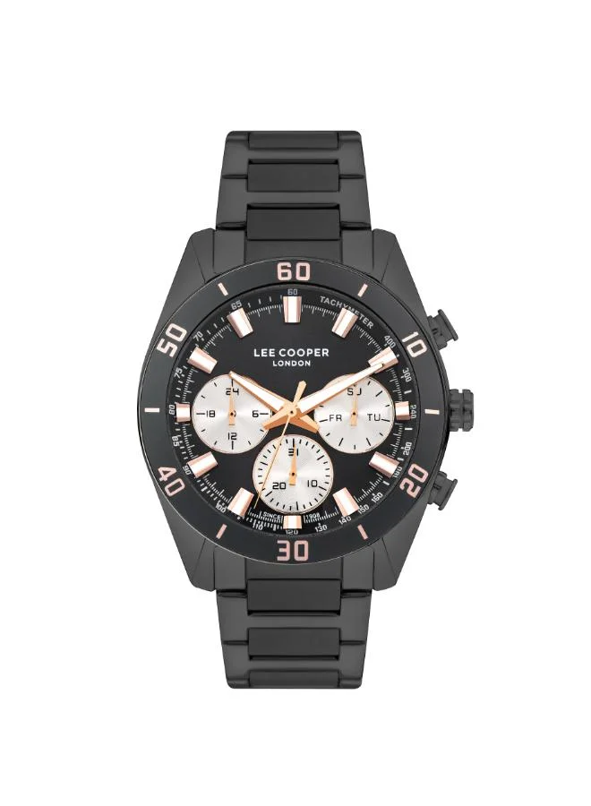 Lee Cooper Men's Metal Multi Function Watch LC07948.060 - 44 mm