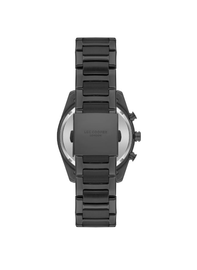 Lee Cooper - Men's Watch, Multi Function Display and Metal Strap - LC07948.060, Grey - Image 1