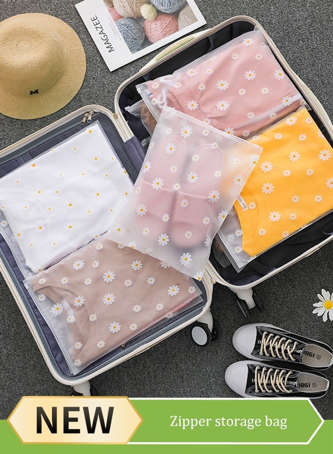 DUNISO 40Pcs Travel Storage Bags,Multi-size Travel Bags,Waterproof Multifunctional Reusable Clear Clothes Storage Bag,Travel Packing Zip Lock Bags Pouch,for Travel Clothes Shoes Cosmetics Suitcases ﻿ 