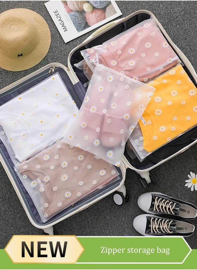 DUNISO 40Pcs Travel Storage Bags,Multi-size Travel Bags,Waterproof Multifunctional Reusable Clear Clothes Storage Bag,Travel Packing Zip Lock Bags Pouch,for Travel Clothes Shoes Cosmetics Suitcases ﻿ ﻿  - Image 1