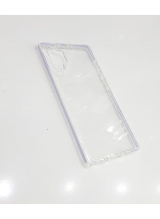 Raxoom Protective Case Cover For Samsung A20s Clear/White