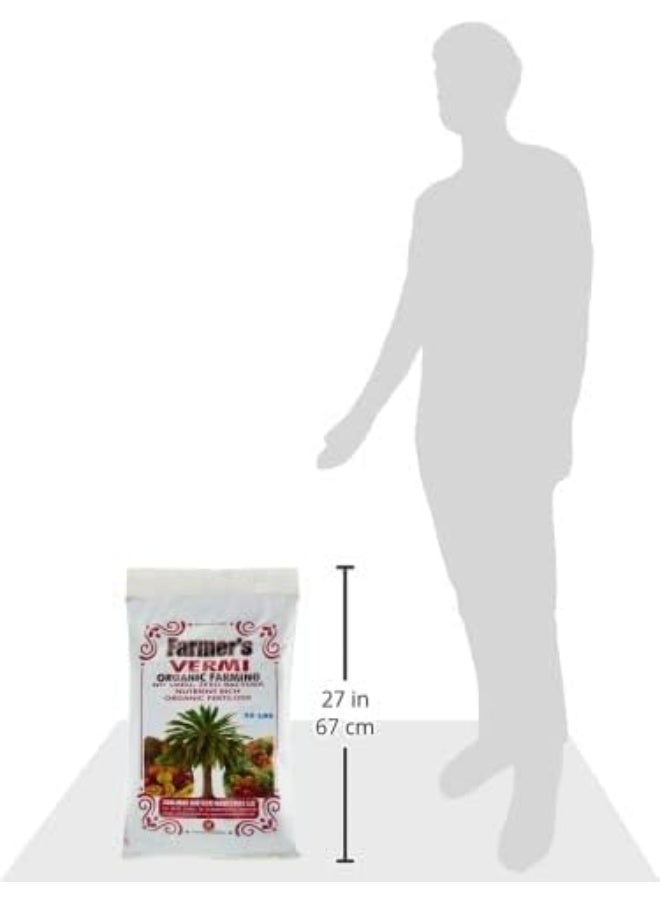 Shalimar Farmer's 100% Vermi Compost - 25 Lb - Image 3