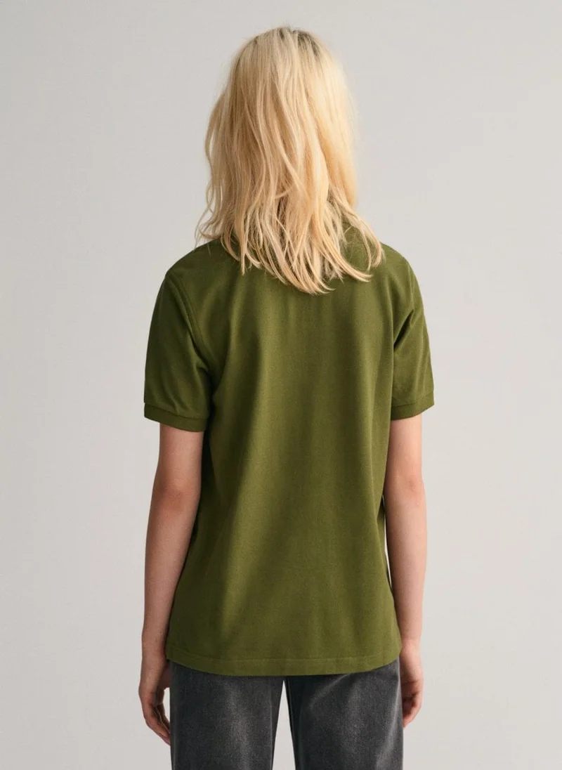 GANT Teens Shield Pique Polo Shirt