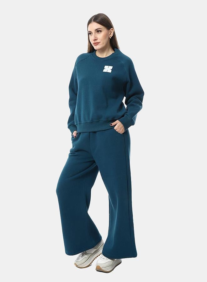 XTCY Milton raglan sleeve pajamas petroli women petroli 2XL B4-petroli-2XL - Image 2