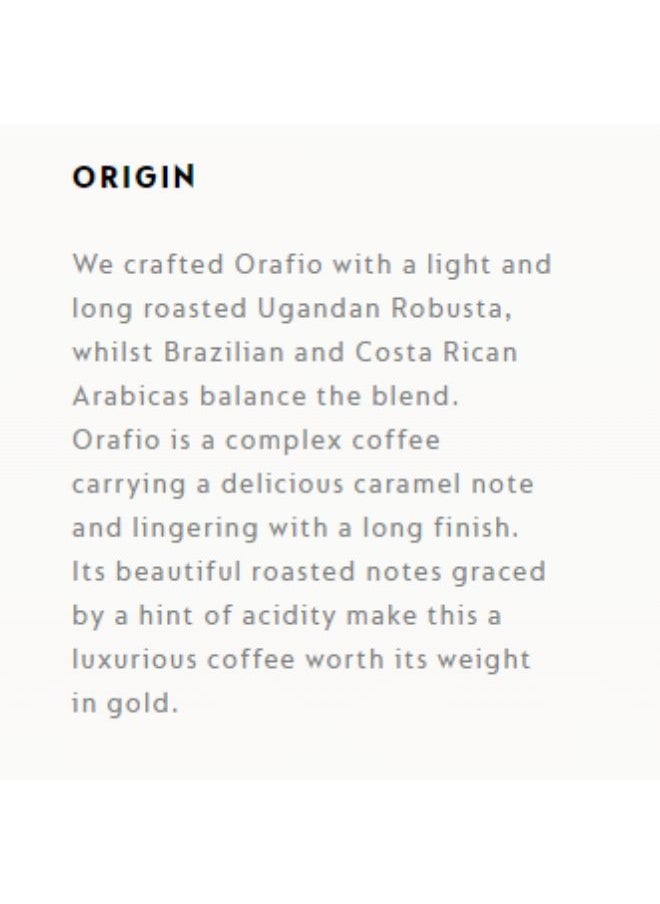 Nespresso - Orafio, Vertuo Range 10 Capsules (40ml) - Image 1