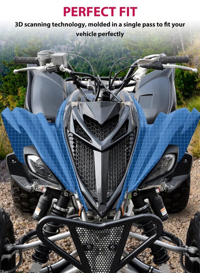 VEISUTOR Front Fender Flares for Raptor 700, Black Front Mud Flaps Mud Guards Extension for Yamaha Raptor 700 700R 2013-2025 Accessories - Image 5