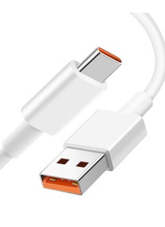 كابل شحن USB C لـ Redmi Note 13/Note 12/Note 12 Pro/Note 11، كابل شحن سريع 120 وات 3A من النوع C لـ Xiaomi 12T Pro 11T Pro 11T 12 Pro 13 Pro Pad 5 POCO M5