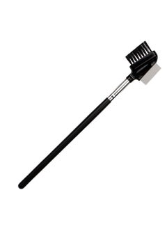 Goolsky Dual Eyebrow Brush, Metal Eyelash Comb Separator Brow Brushes Spoolies for Eyebrows Eyelash Brushes Stainless Steel Lash Separator Comb Mascara Comb Eyebrow Comb 2 In1 Eyebrow Brush and Comb for Women  - Image 4