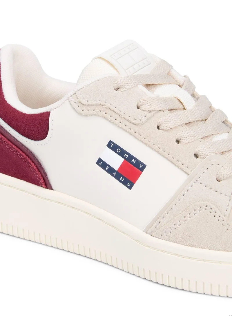 TOMMY JEANS Retro Leather Sneakers