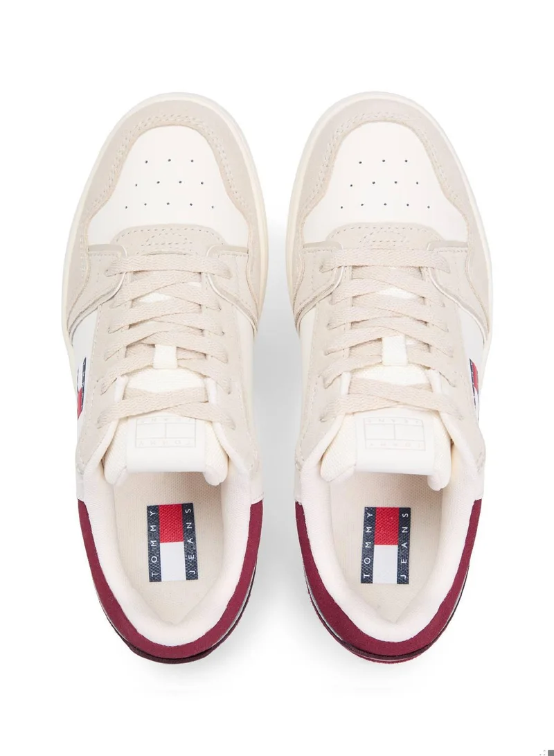 TOMMY JEANS Retro Leather Sneakers