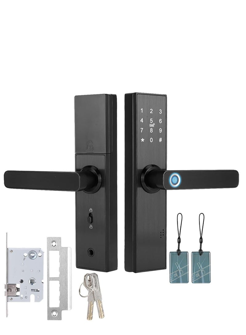 Electronic Wi-Fi Password Door Lock Intelligent Biometric Fingerprint Door Locks Digital Keyless Home Hotel Door Lock - Image 1