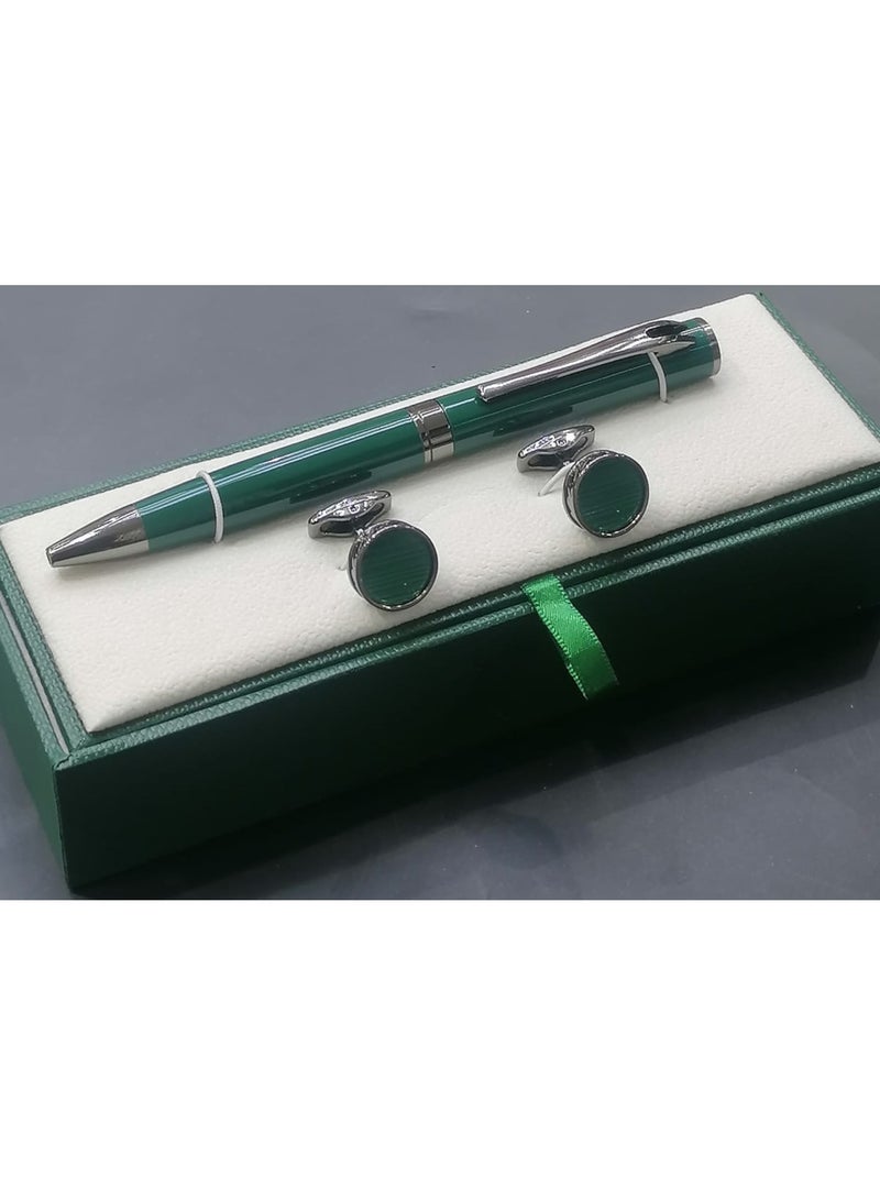 طقم قلم وكبك درجة اولى رجالي