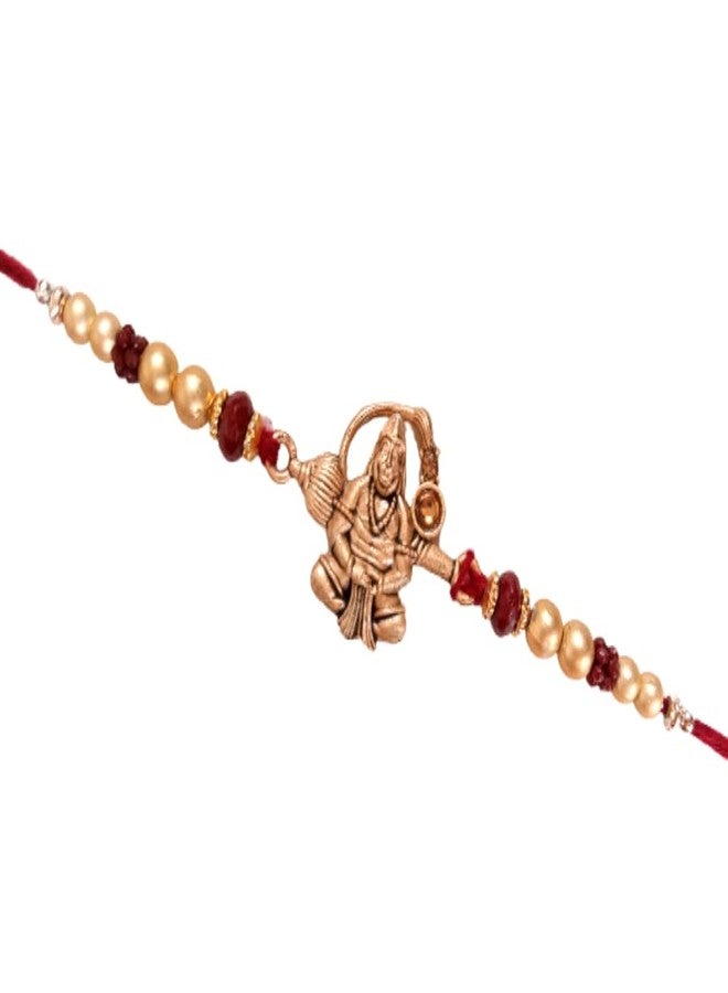 DEV POOJA STORE Lord Hnuman Ji Rakhi | Fancy Rakhi |Bajrangbali Rakhi |Send Rakhi Online | Rakhi Online Shopping - Image 1