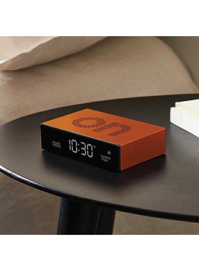 LEXON Flip Premium Reversible Rechargeable Alarm Clock With LCD Screen - Image 4