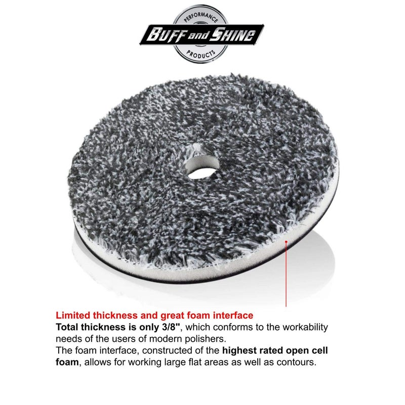 Buff and Shine وسادة ميكروفايبر URO-Fiber من باف آند شاين - 6 بوصة - Image 4