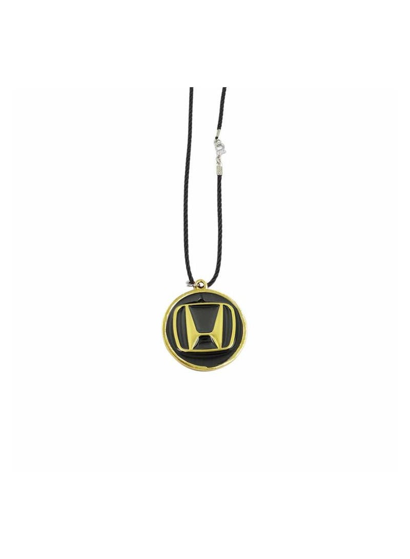 HONDA  Car Emblem Car Mirror Hanging Pendant Metal Mini Car Decoration Chain With HONDA  1 Pcs - Image 3