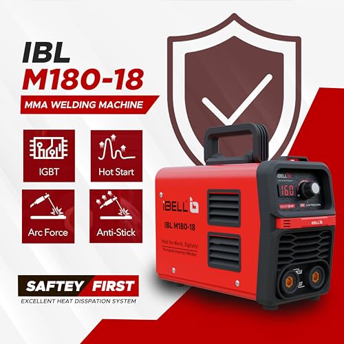 IBELL TOOLS iBELL M180-18 Inverter ARC Compact Welding Machine (IGBT) 180A | Built-in Hot Start, Anti-Stick, Arc Force | Supports 1–3.2mm Electrodes | 220V- 1 year warranty - Image 5